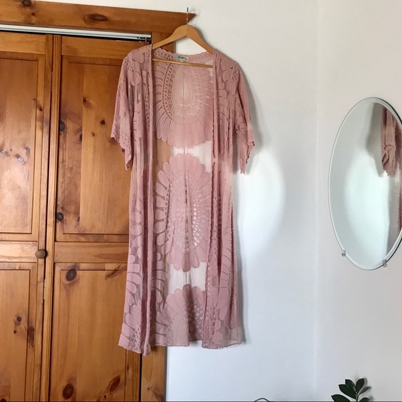 NWOT Rebellion Again Lace Cardigan/Kimono Size S - Picture 3 of 6